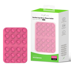 Rixus RXPH40L Saugnapf-Spiegel-Handyhalter Rose