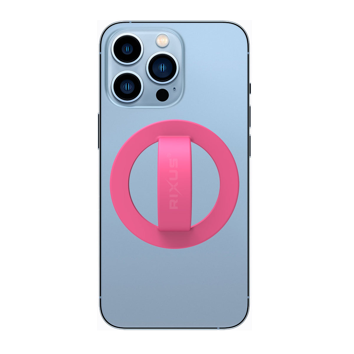 Rixus RXPH50L Silicone Ring Holder For Magsafe Rose