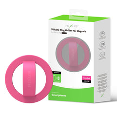 Rixus RXPH50L Silicone Ring Holder For Magsafe Rose