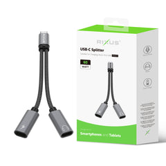 Rixus RXMU71 USB-C Splitter