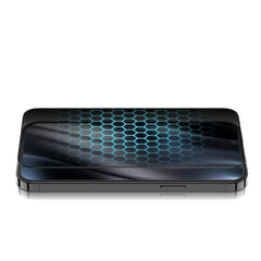 Rixus Privacy Full Curved Edge Displayschutzfolie aus gehärtetem Glas für Samsung Galaxy S25 FE, A57
