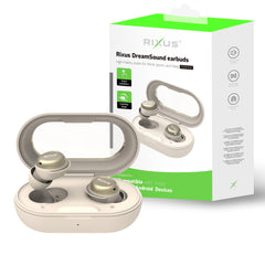 Rixus RXBH14O Schlaf-Ohrstöpsel mit ausgeschaltetem Noise Cancelling