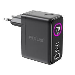 Rixus RXHC50 GaN-Netzteil mit TFT-Bildschirm Space