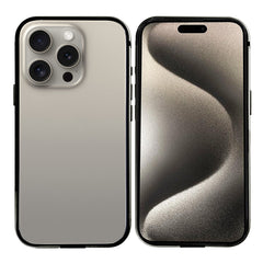Rixus Crash Guard Case For iPhone 15 Pro Natural Titanium