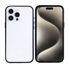 Rixus Crash Guard Case For iPhone 15 Pro Titanium