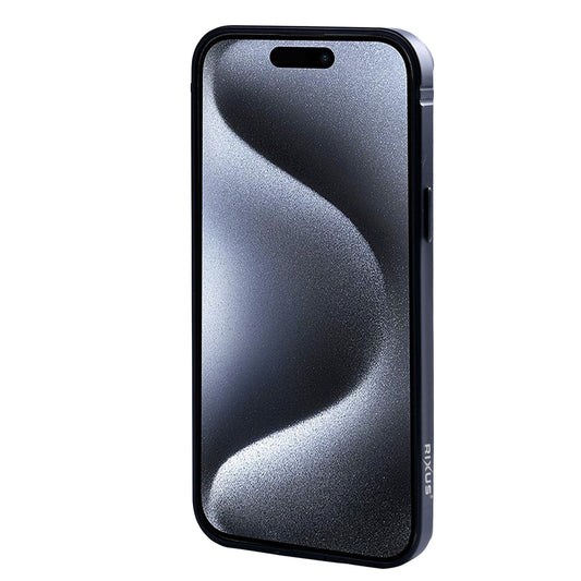 Rixus Crash Guard Case For iPhone 15 Pro Max Titanium