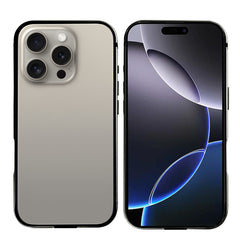 Rixus Crash Guard Hülle für Apple iPhone 16 Pro Max Naturtitan