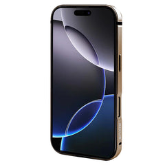 Rixus Crash Guard Case For Apple iPhone 16 Pro Max Desert Titanium