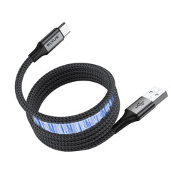 Rixus RXUC66AC Magnetisches Ladekabel USB-A auf USB-C 100cm 15W