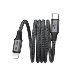 Rixus RXUC66L Magnetisches Ladekabel USB-C auf Lightning 100cm 18W
