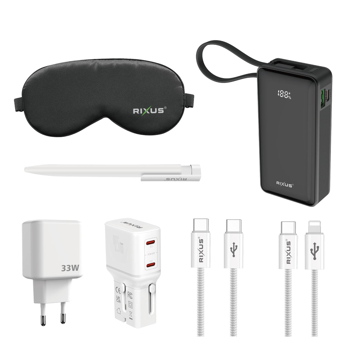 Rixus RXTP01 Reise-Lade-Set
