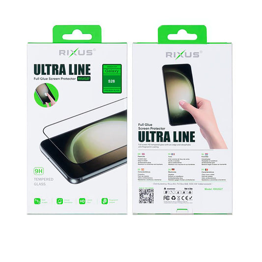 Rixus Clear HD Ultra Line Tempered Glass For Samsung Galaxy S26