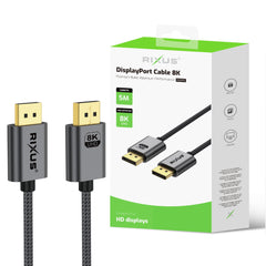 Rixus RXDP15 DisplayPort-Kabel 8K 500cm