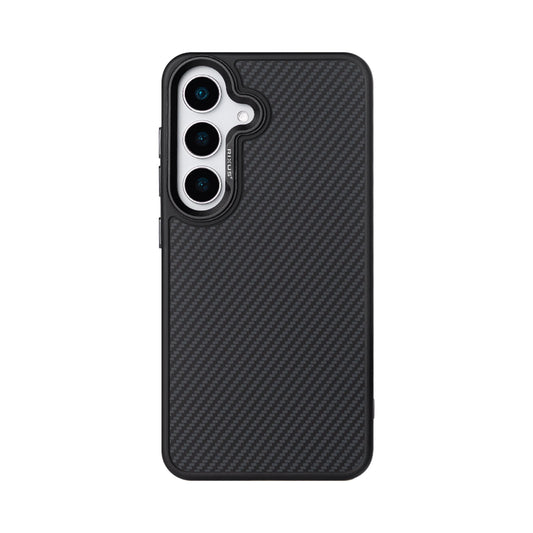 Rixus Mag Carbon With MagSafe Compatible For Samsung Galaxy S26 Plus Black