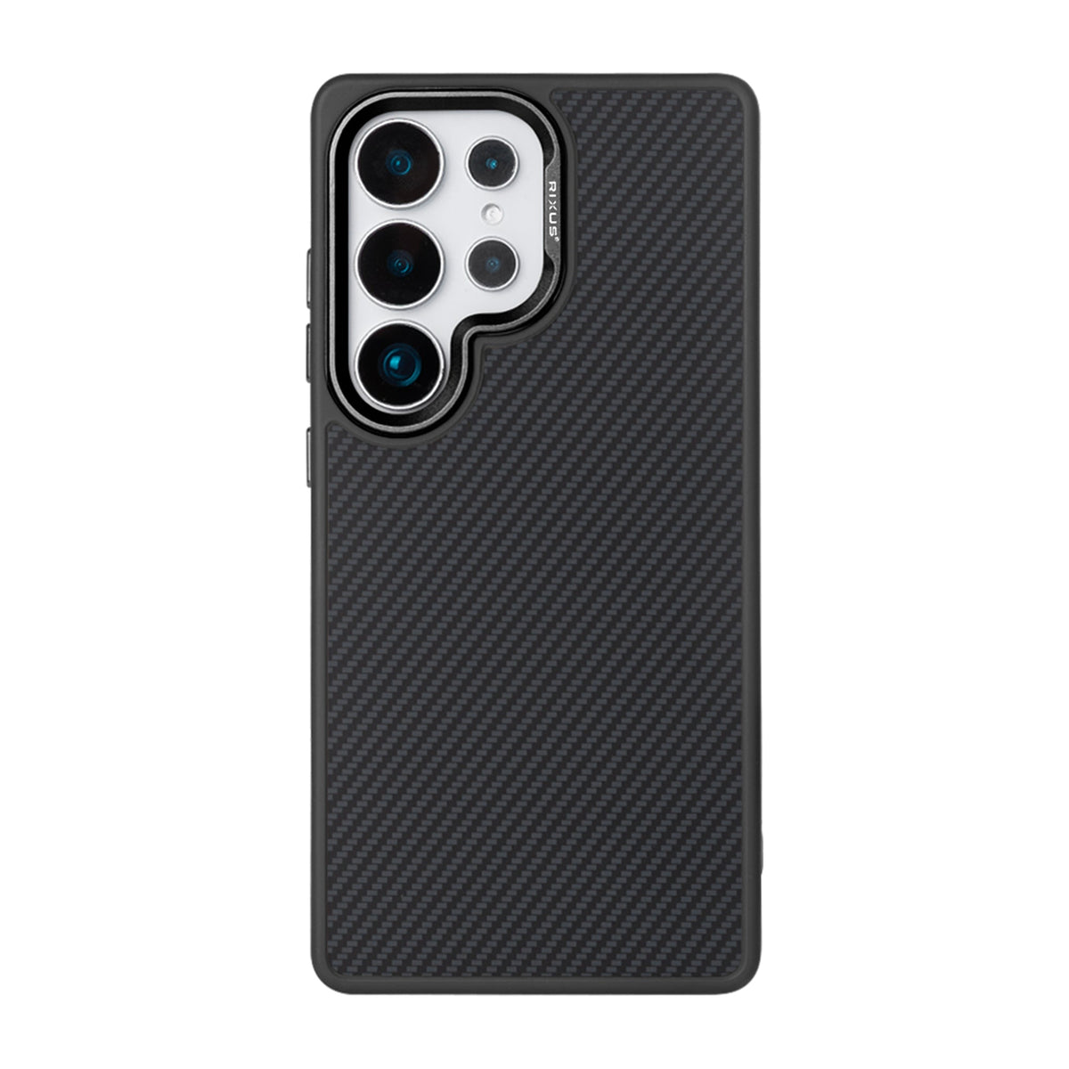 Rixus Mag Carbon MagSafe-kompatibel für Samsung Galaxy S26 Ultra Schwarz