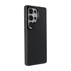 Rixus Mag Carbon MagSafe-kompatibel für Samsung Galaxy S26 Ultra Schwarz