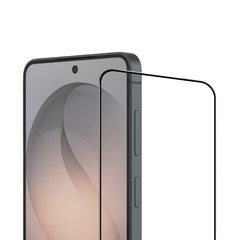 Rixus Ultra Line Gehärtetes Glas mit Passgenauer Box für Samsung Galaxy S24 Ultra