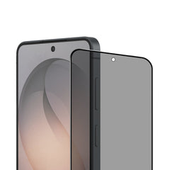 Rixus Privacy Ultra Line Gehärtetes Glas mit Passgenauer Box für Samsung Galaxy S26