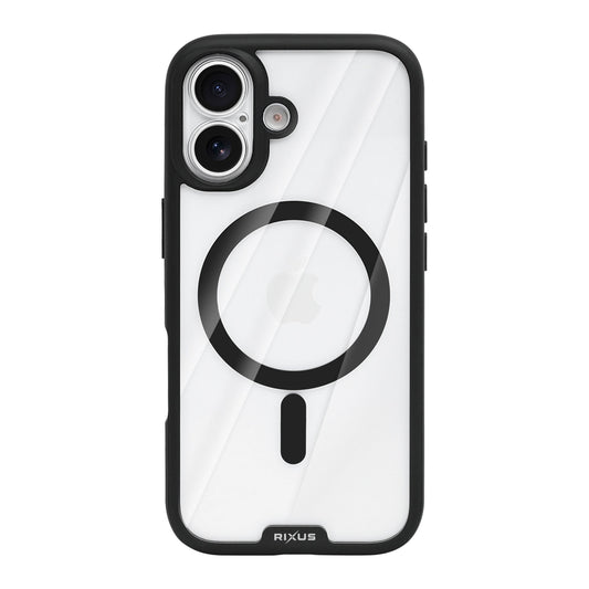 Rixus Crystal Amber Case For Apple iPhone 16 Pro