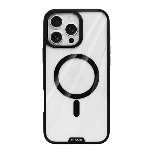 Rixus Crystal Amber Case For Apple iPhone 16 Pro Max