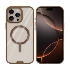 Rixus Crystal Amber Hülle für Apple iPhone 16 Pro Max Desert Gold