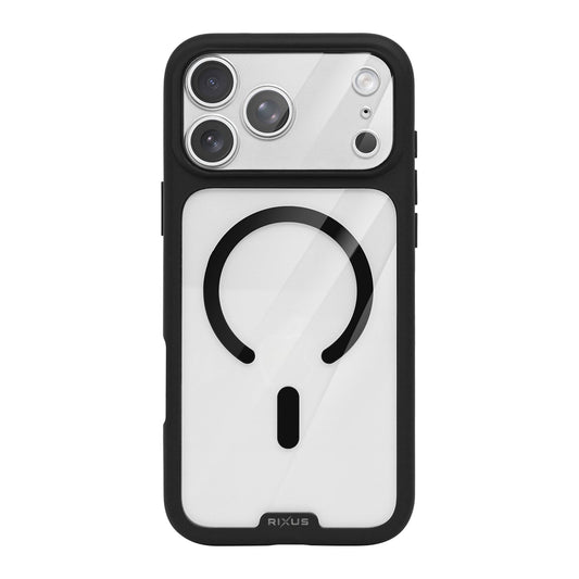 Rixus Crystal Amber Case For Apple iPhone 17 Pro Max