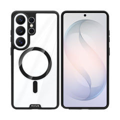 Rixus Crystal Amber Hülle für Samsung Galaxy S26 Ultra Schwarz