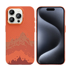 Rixus Alpine Ultraflache Hülle mit MagSafe Kompatibilität RXD081 für Apple iPhone 15 Pro