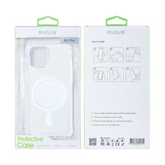 Rixus Anti-Burst Case With MagSafe Compatible For Apple iPhone 11 Pro