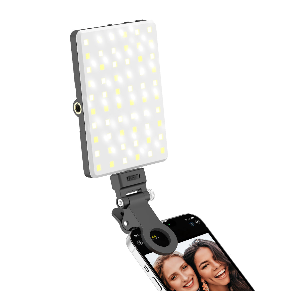 Rixus RXLG50 Tragbares Selfie-Licht für Smartphones