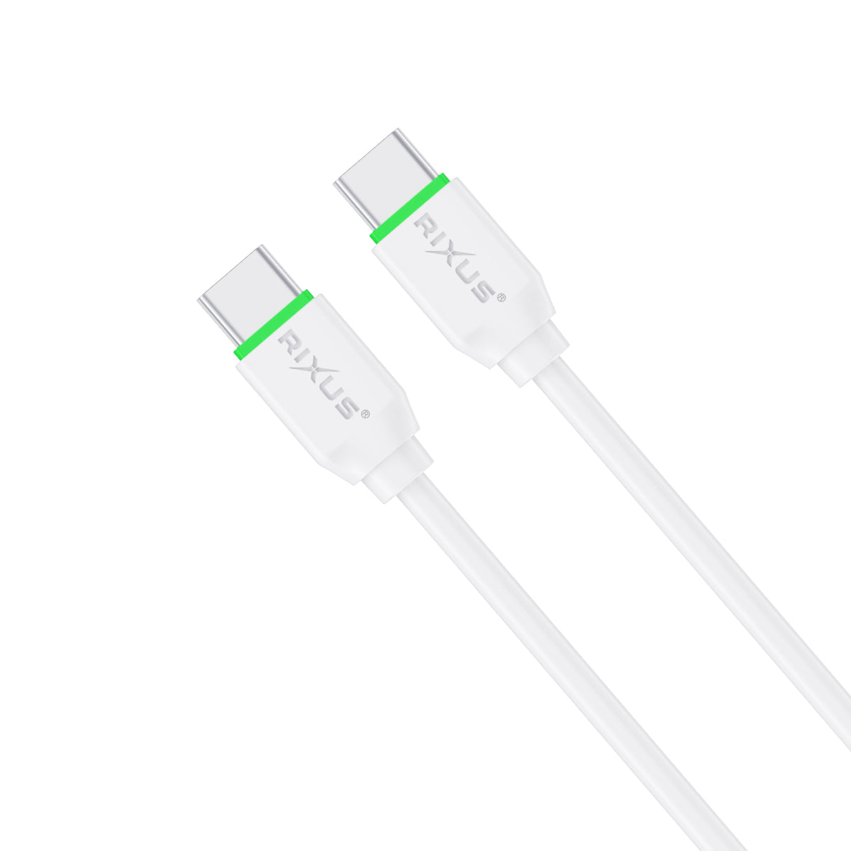 Rixus RXUC18C Fast Charging USB-C To USB-C Cable