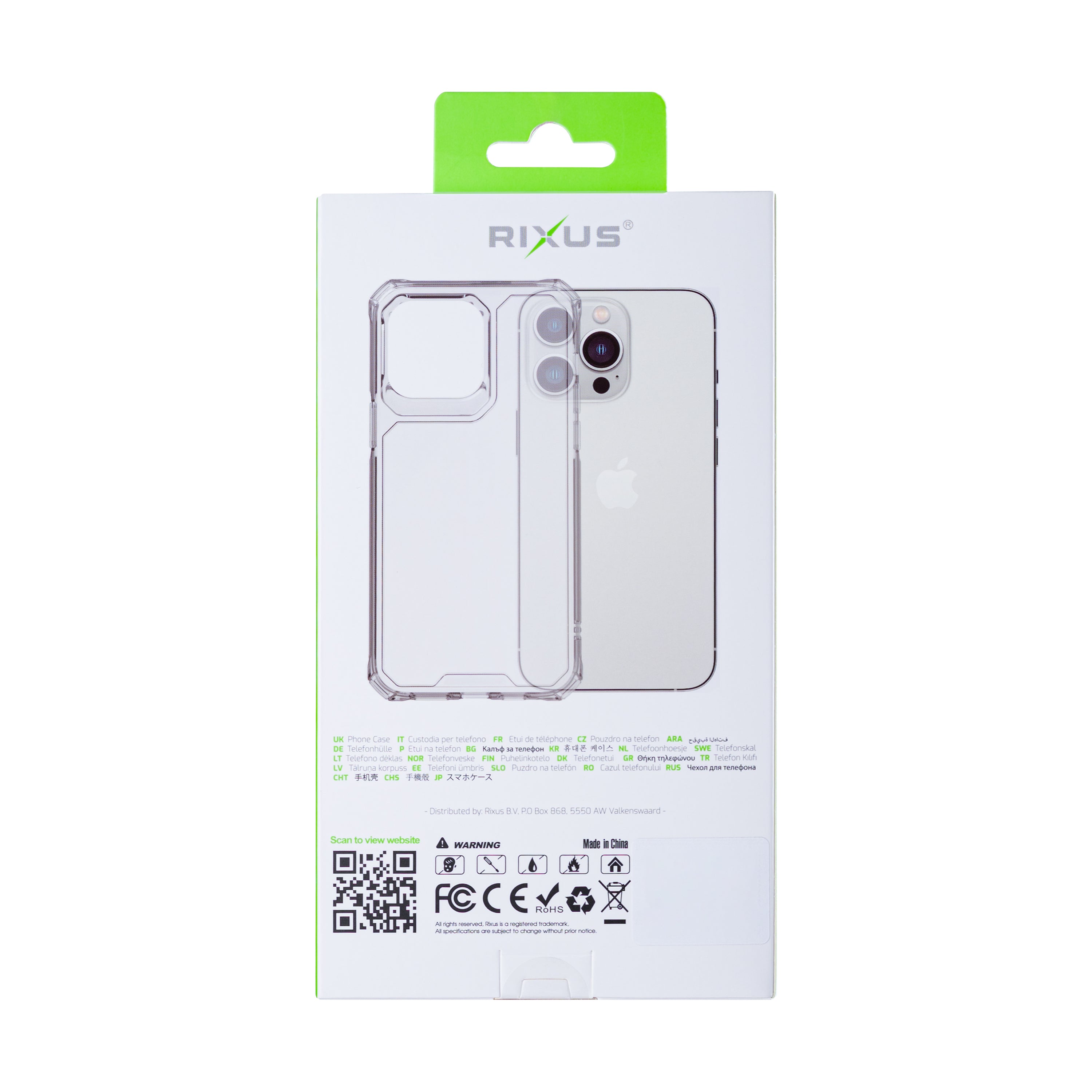 Rixus For iPhone 14 Plus Armor-X Anti Shock Case