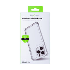 Rixus For iPhone 14 Pro Armor-X Anti Shock Case