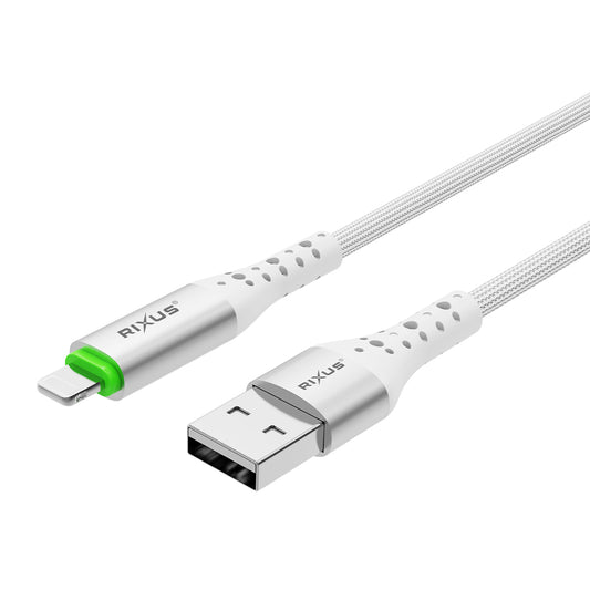 Rixus RXUC21AL Auto Disconnect USB-A To Lightning Cable