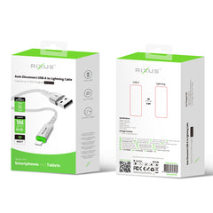 Rixus RXUC21AL USB-A auf Lightning Kabel mit automatischer Trennung