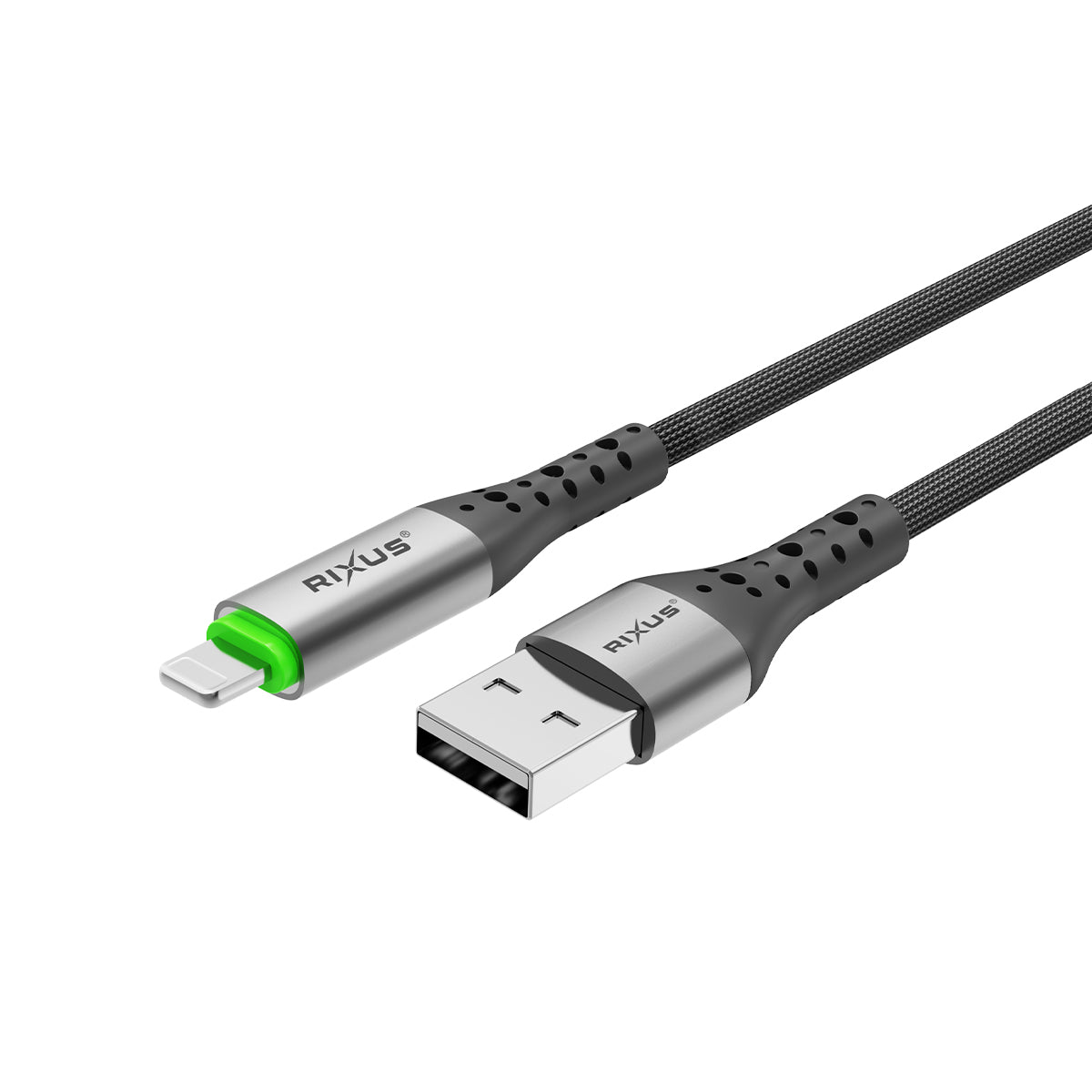 Rixus RXUC22AL Auto Disconnect USB-A To Lightning Cable