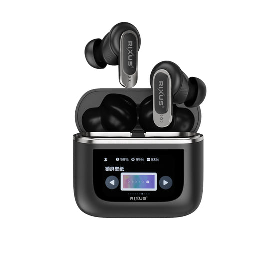 Rixus RXBH23 Wireless Travel Pro Earphone With Touch Screen Display