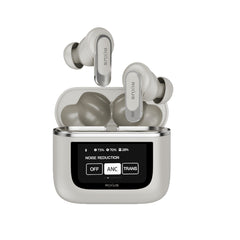Rixus RXBH23A Kabelloser Travel Pro Kopfhörer mit Touchscreen-Display