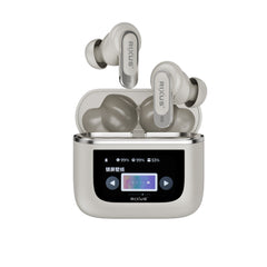 Rixus RXBH23A Kabelloser Travel Pro Kopfhörer mit Touchscreen-Display
