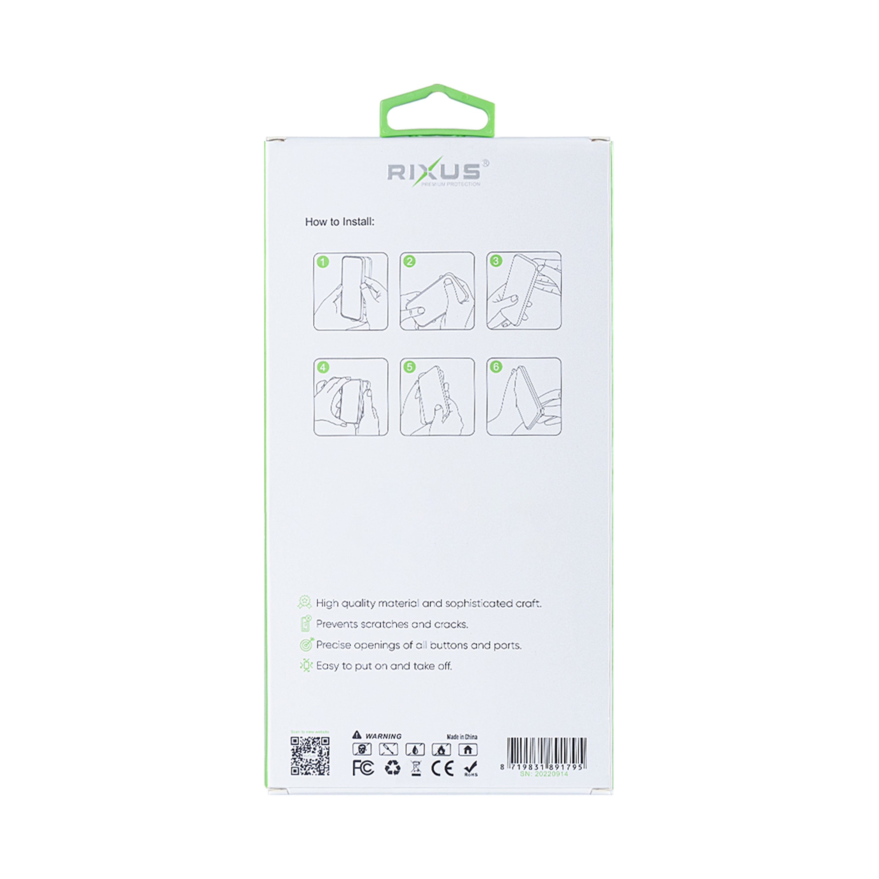 Rixus For Samsung Galaxy Z Fold6 Anti-Burst Case