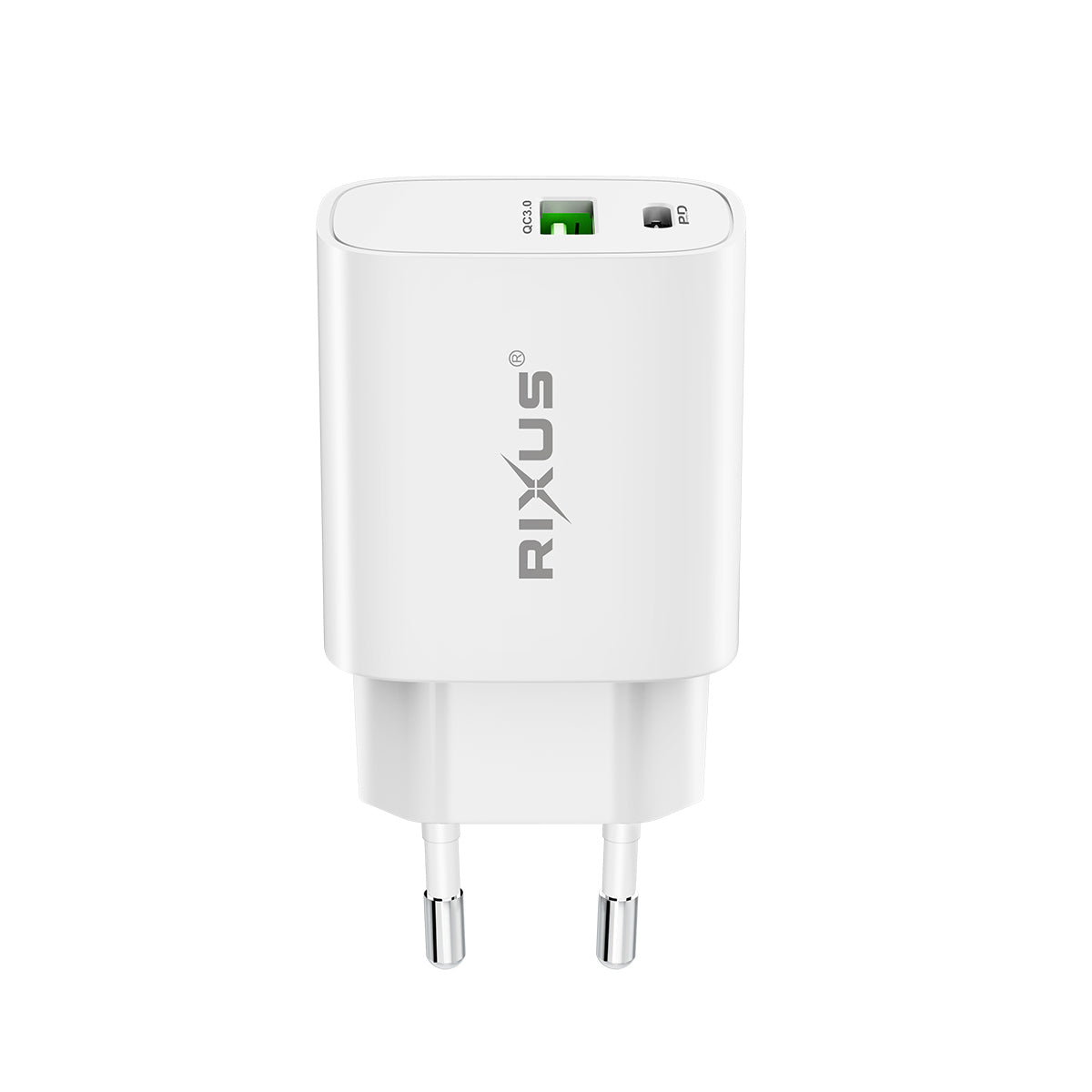 Rixus RX90S Adaptive Fast Charger QC 3.0 + PD (Counter Display