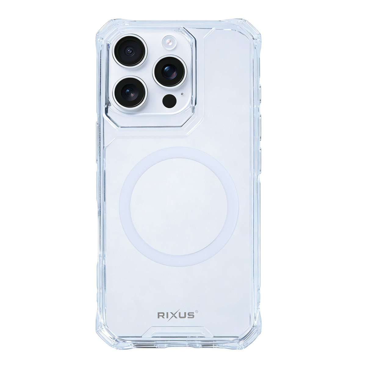 Rixus For iPhone 16 Pro Armor-X Anti Shock Case With MagSafe