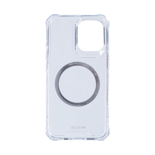 Rixus For iPhone 16 Plus Armor-X Anti Shock Case With MagSafe
