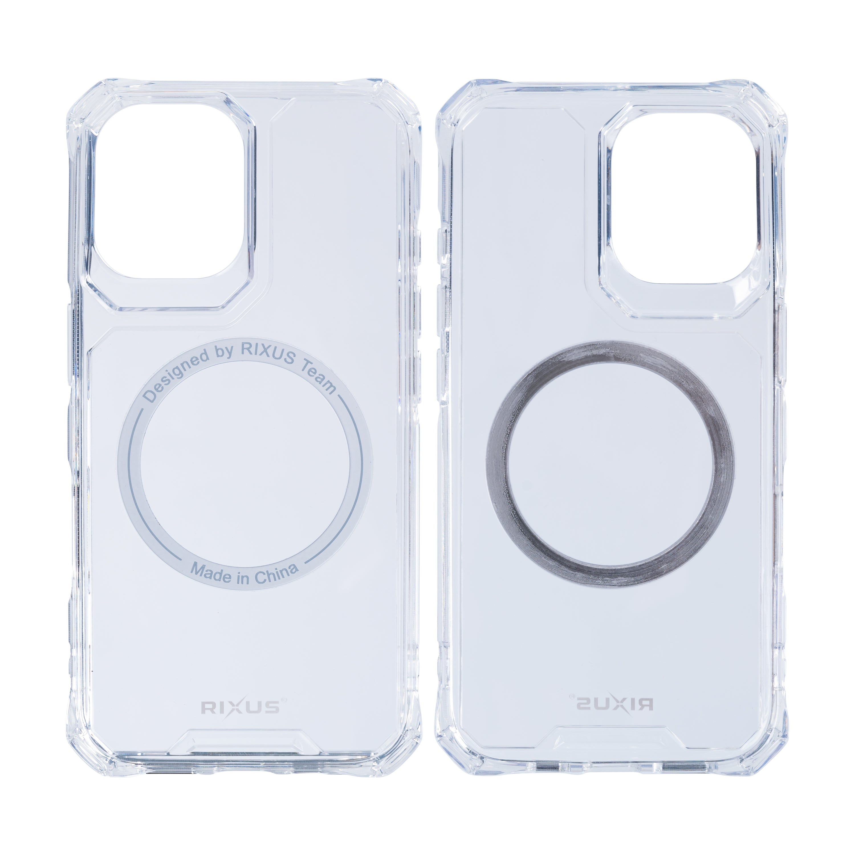 Rixus For iPhone 16 Plus Armor-X Anti Shock Case With MagSafe