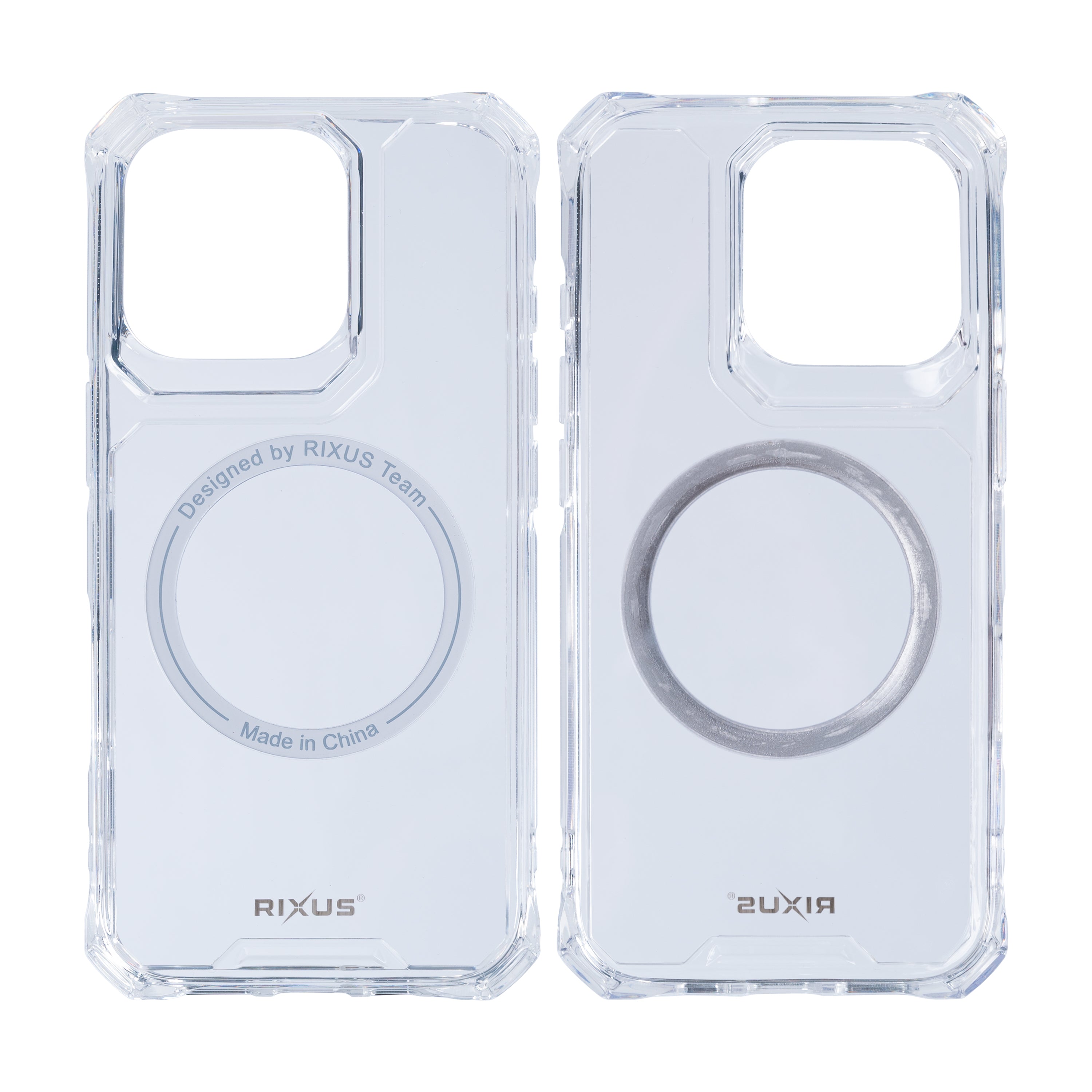 Rixus For iPhone 16 Pro Max Armor-X Anti Shock Case With MagSafe