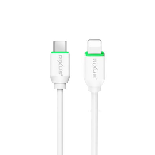 Rixus RX90L Adapter With USB-C To Lighting Cable