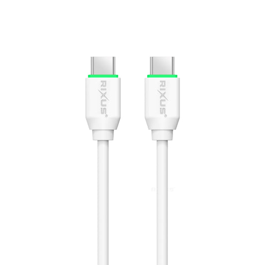 Rixus RX90CC Adapter With USB-C To USB-C Cable