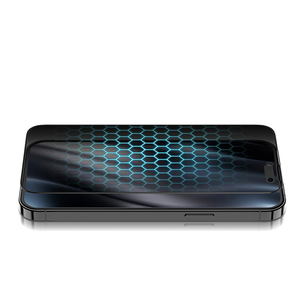 Rixus Privacy Full Curved Edge Tempe Glass For Samsung Galaxy A06, A07