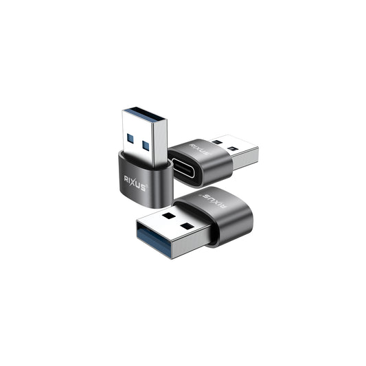 Rixus RXOTG01 USB-A zu USB-C OTG-Adapter (2er-Pack