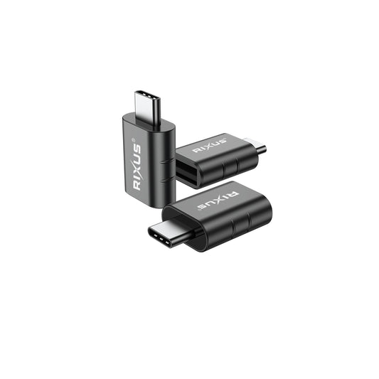 Rixus RXOTG02 USB-C auf USB-A OTG Adapter (2er-Pack)